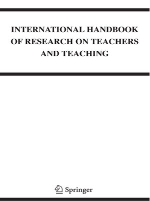 cover image of International Handbook of Research on Teachers and Teaching